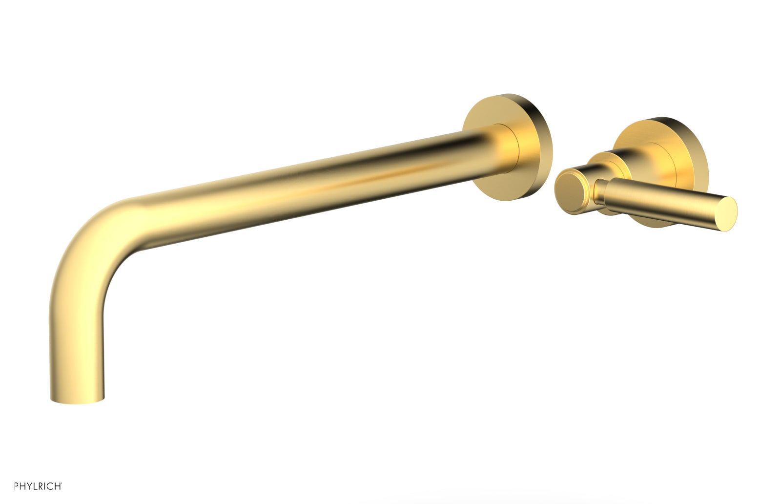 Basic 12" Single Handle Wall Lavatory Set - Lever Handle D130-17