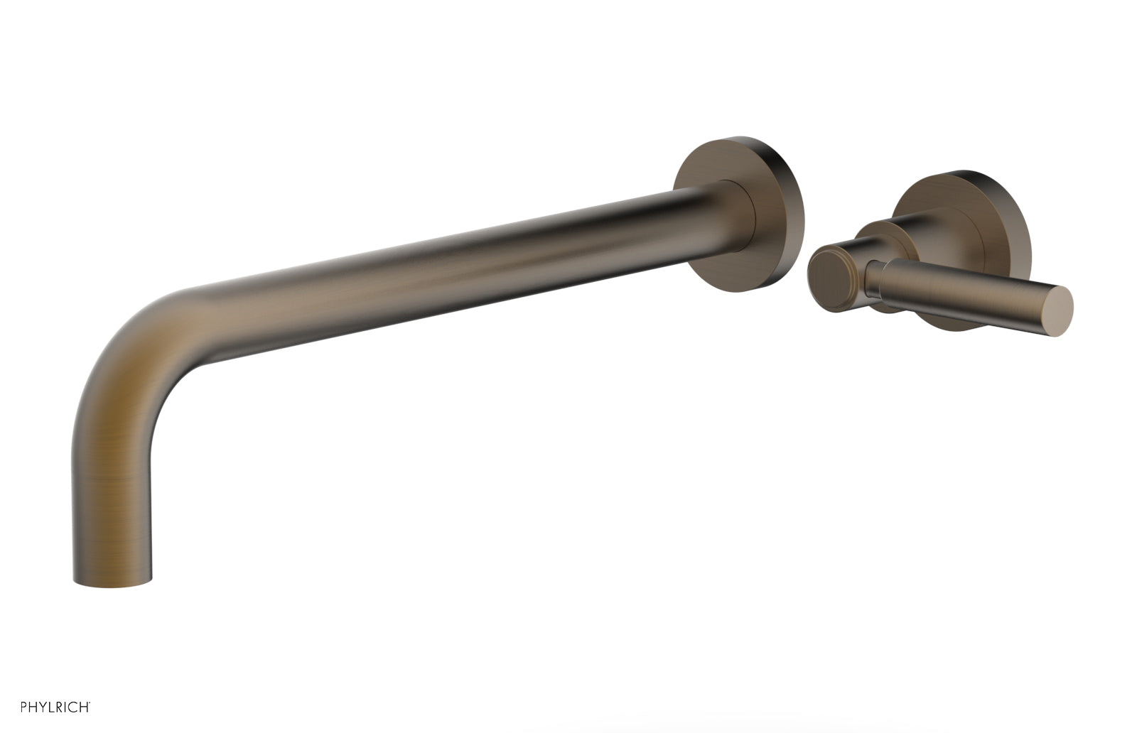 Basic 12" Single Handle Wall Lavatory Set - Lever Handle D130-17