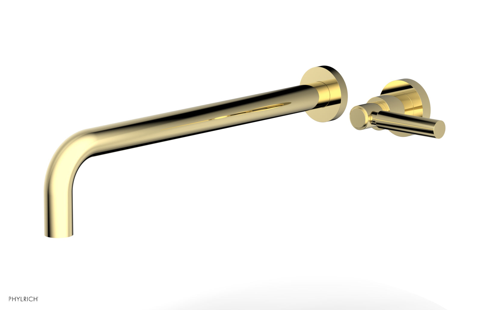 Basic 14" Single Handle Wall Lavatory Set - Lever Handle D130-18 — image 1