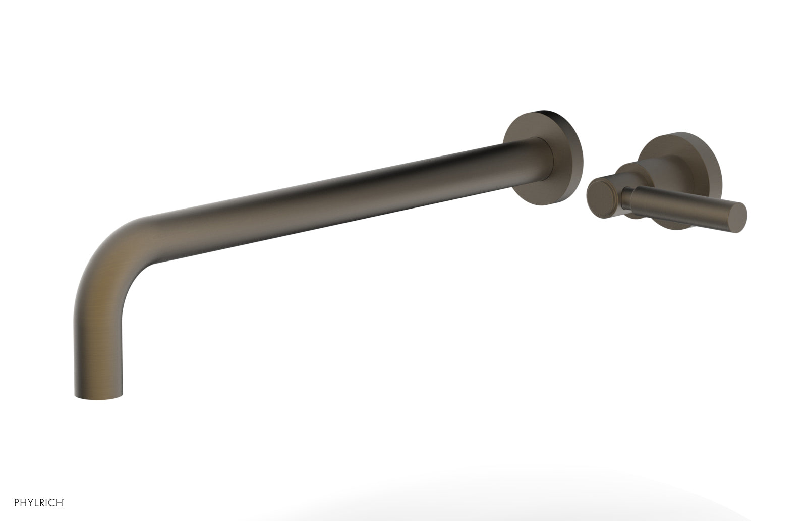 Basic 14" Single Handle Wall Lavatory Set - Lever Handle D130-18 — image 1