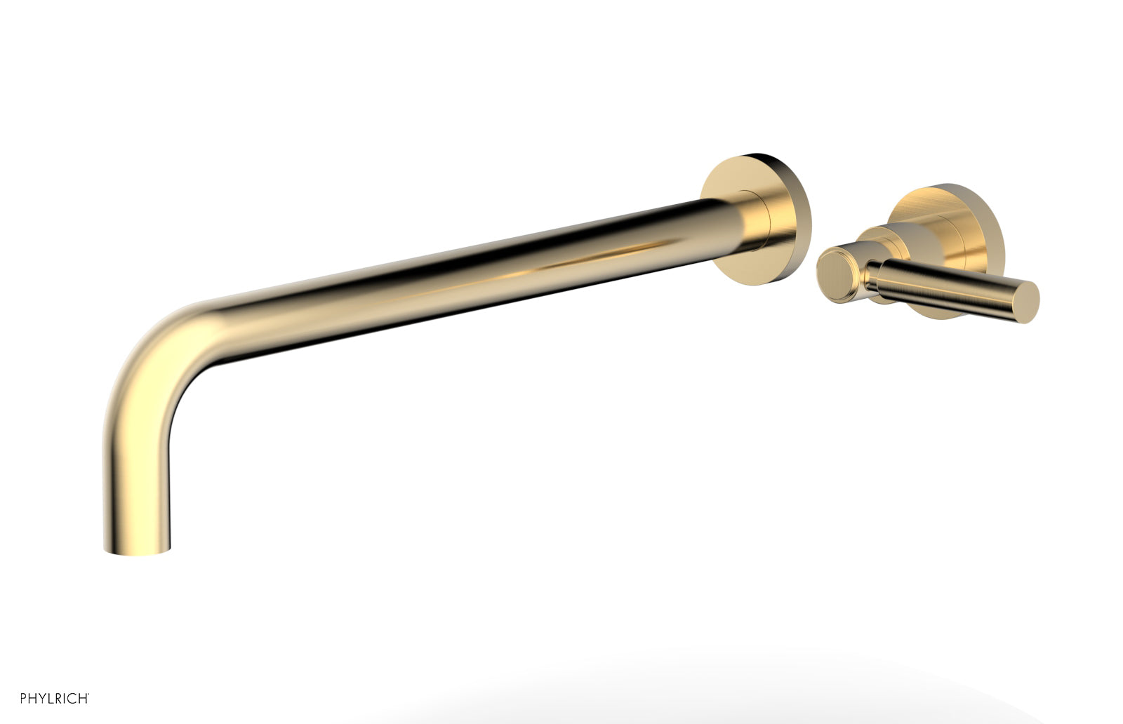 Basic 14" Single Handle Wall Lavatory Set - Lever Handle D130-18 — thumbnail 2