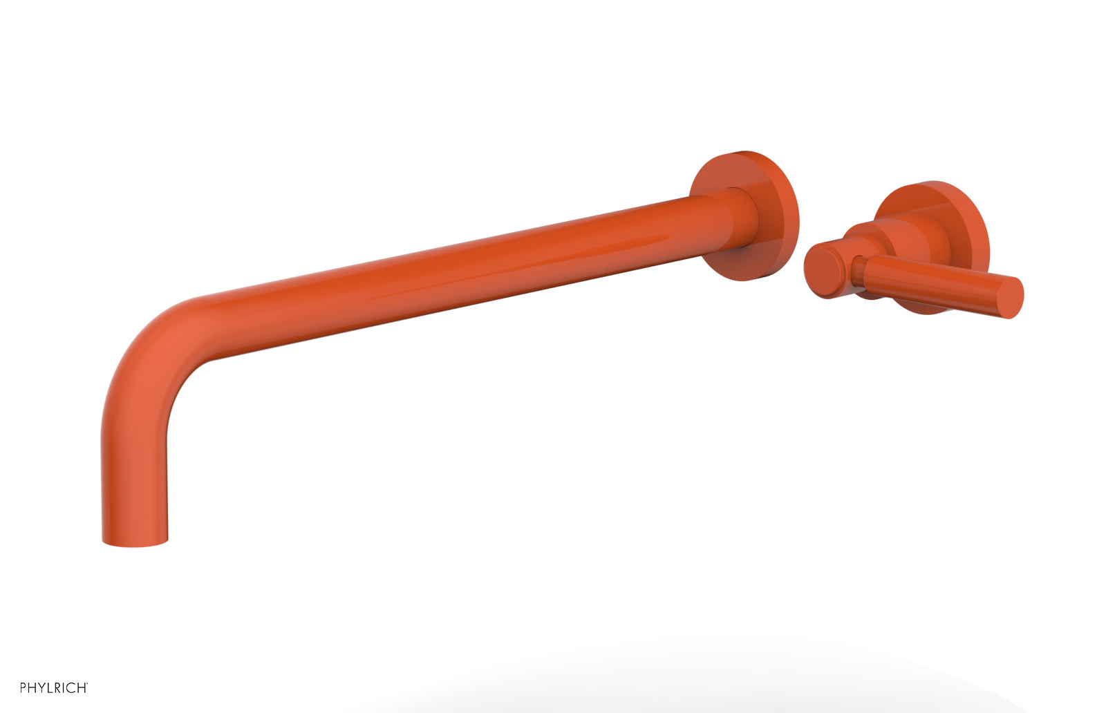 Basic 14" Single Handle Wall Lavatory Set - Lever Handle D130-18 — image 1