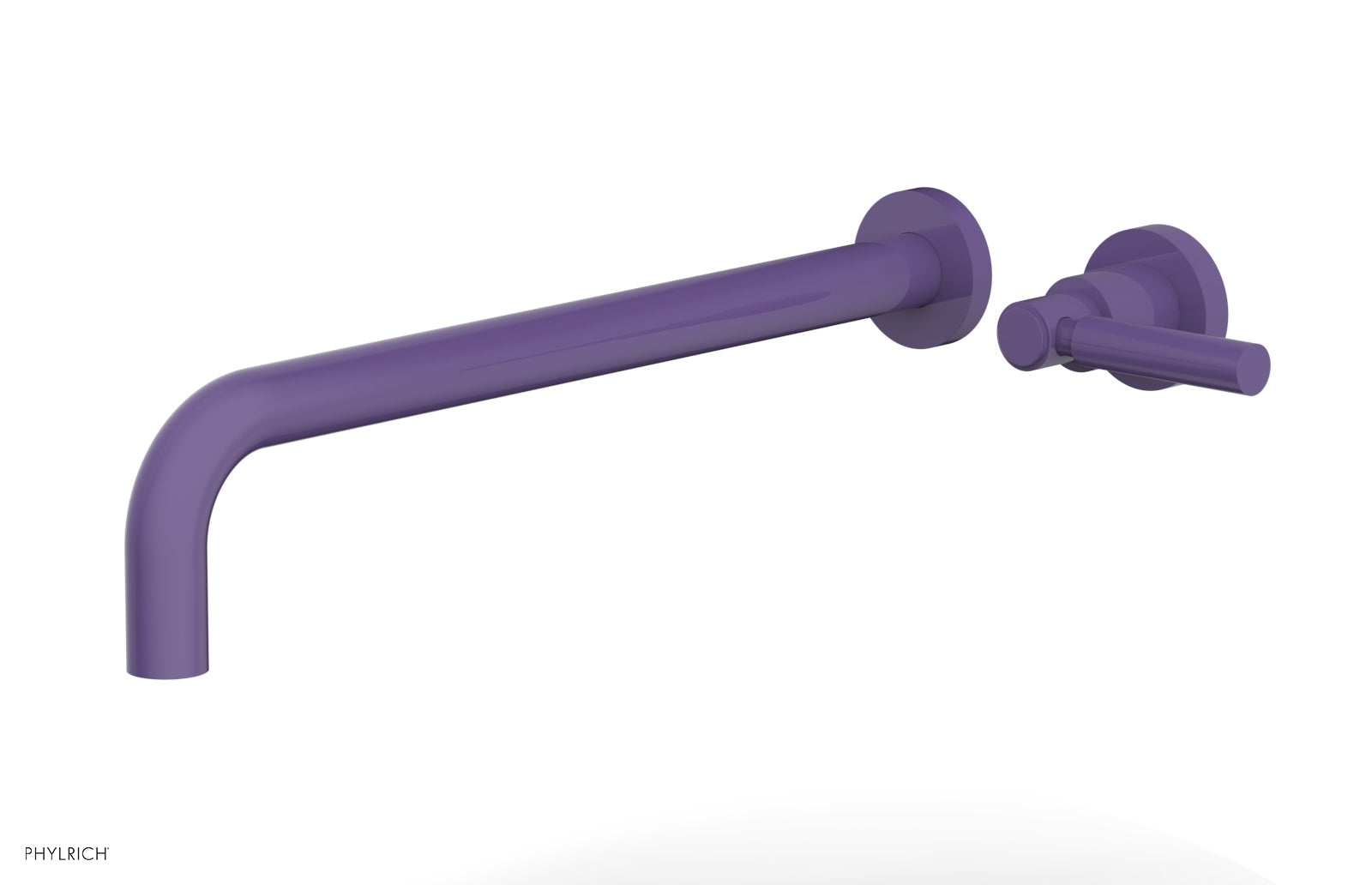 Basic 14" Single Handle Wall Lavatory Set - Lever Handle D130-18 — image 1