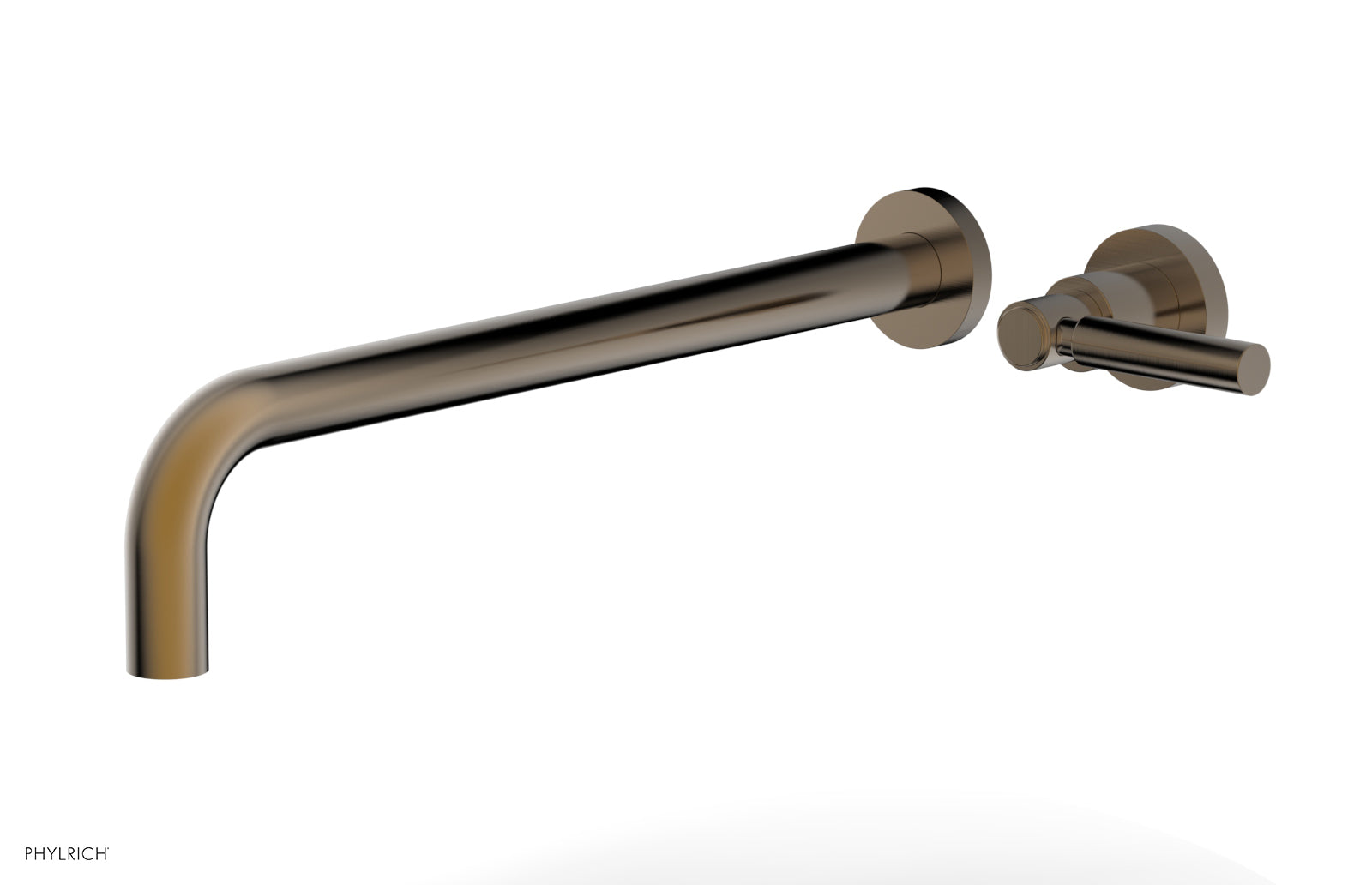 Basic 14" Single Handle Wall Lavatory Set - Lever Handle D130-18 — image 1