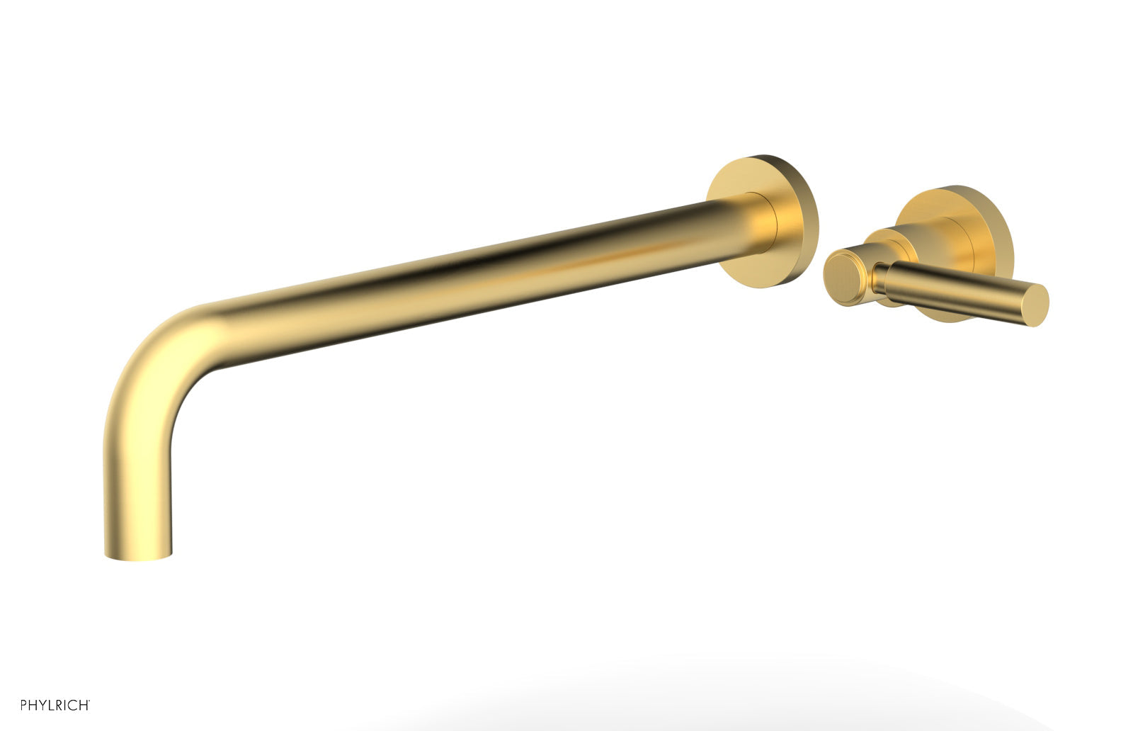 Basic 14" Single Handle Wall Lavatory Set - Lever Handle D130-18 — image 1