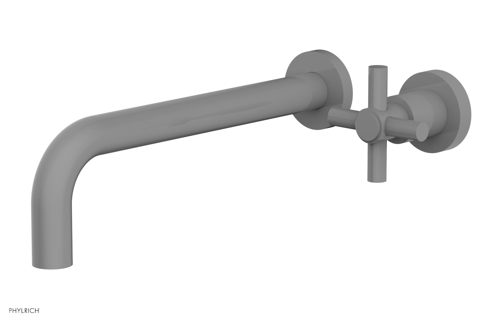 Basic 10" Single Handle Wall Lavatory Set - Cross Handle D131-16