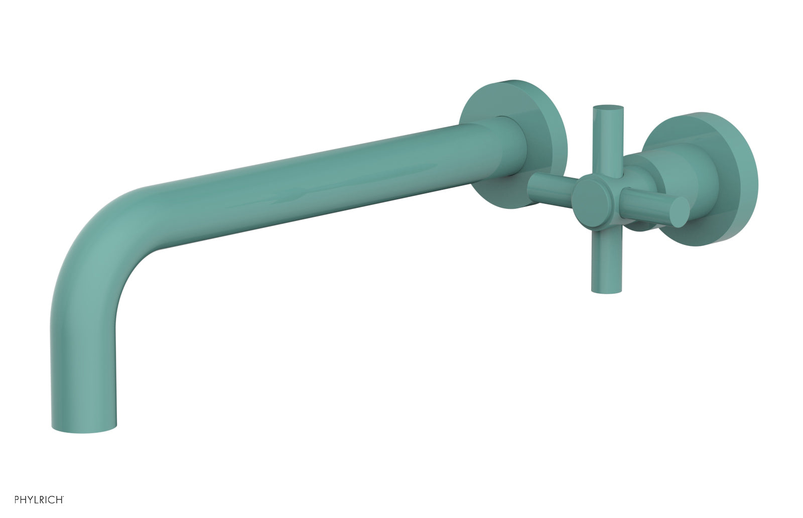 Basic 10" Single Handle Wall Lavatory Set - Cross Handle D131-16