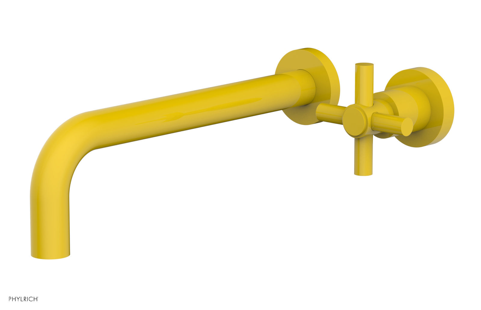 Basic 10" Single Handle Wall Lavatory Set - Cross Handle D131-16