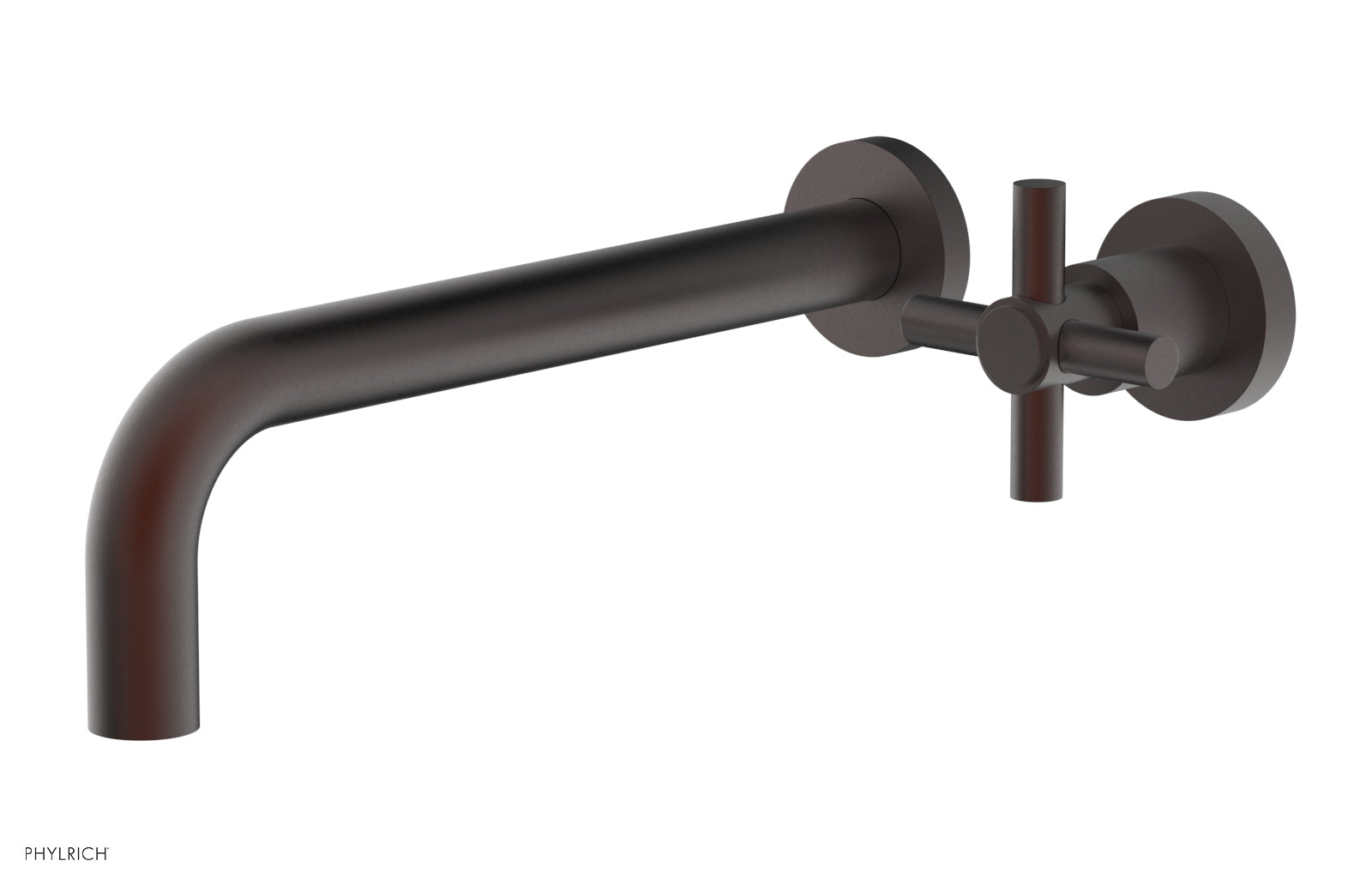 Basic 10" Single Handle Wall Lavatory Set - Cross Handle D131-16