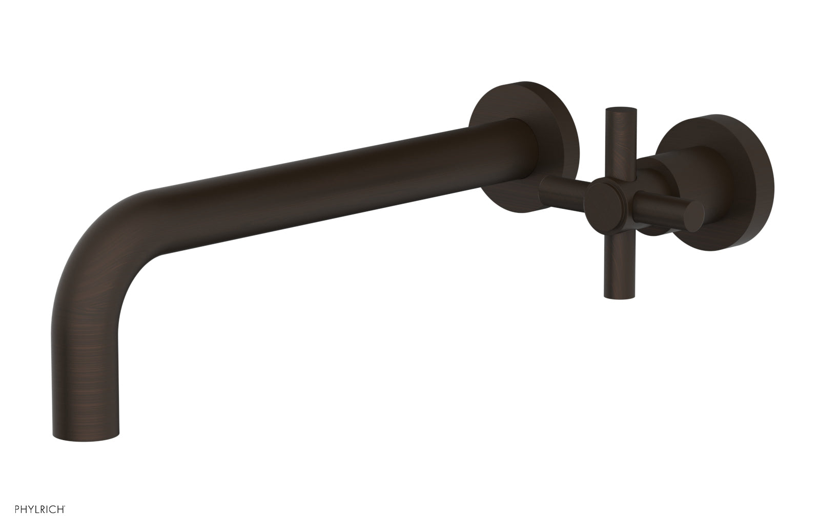 Basic 10" Single Handle Wall Lavatory Set - Cross Handle D131-16 — image 1