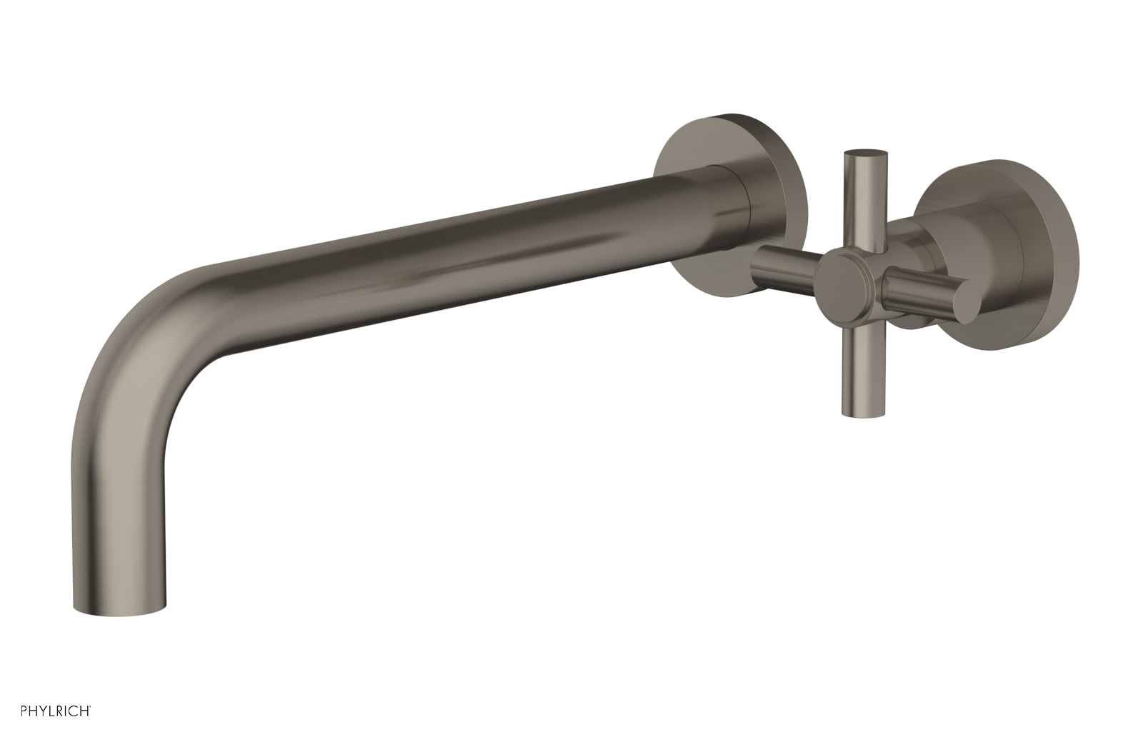 Basic 10" Single Handle Wall Lavatory Set - Cross Handle D131-16 — image 1