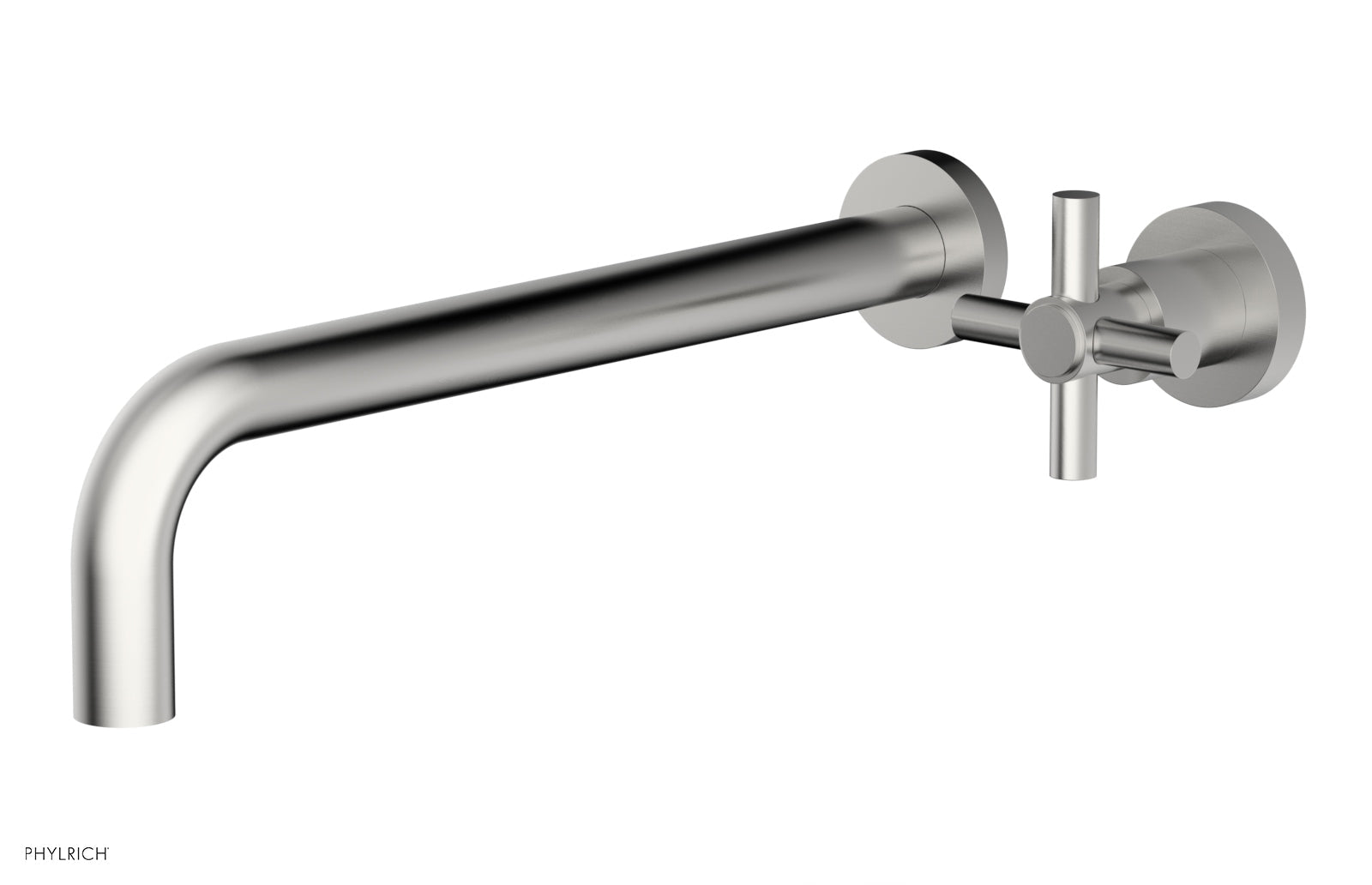 Basic 12" Single Handle Wall Lavatory Set - Cross Handle D131-17