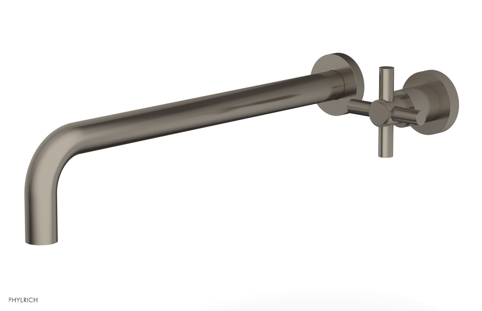 Basic 14" Single Handle Wall Lavatory Set - Cross Handle D131-18