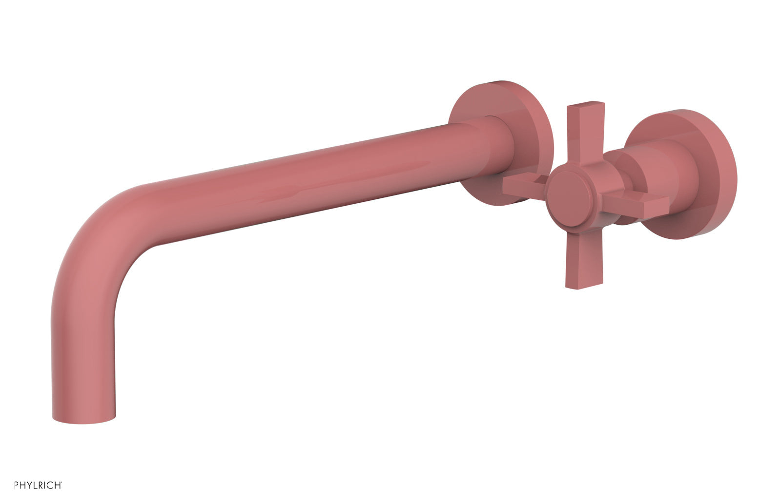 Basic 10" Single Handle Wall Lavatory Set - Cross Handle D132-16 — image 1