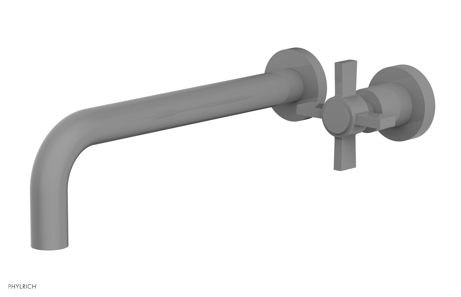 Basic 10" Single Handle Wall Lavatory Set - Cross Handle D132-16