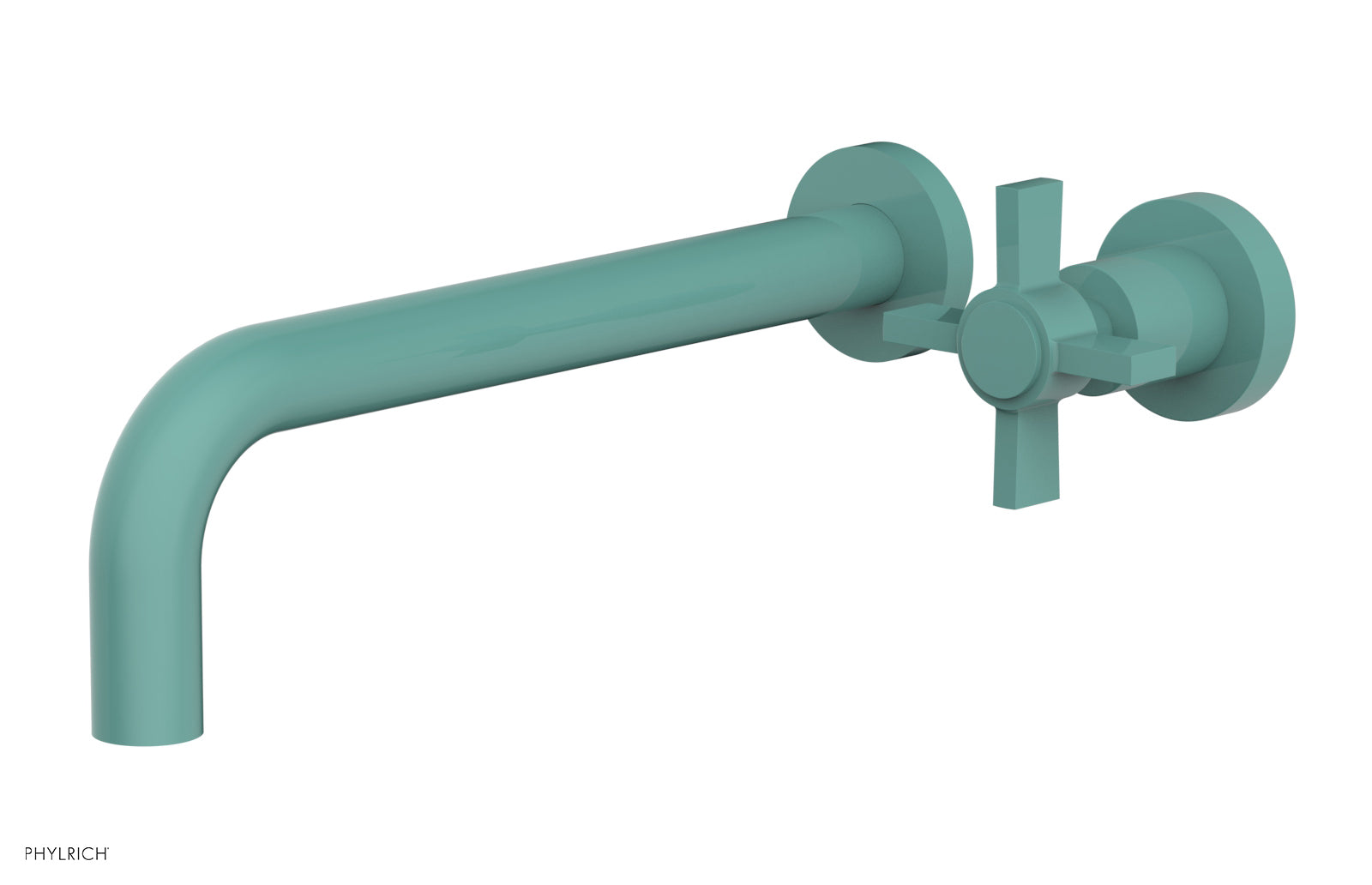 Basic 10" Single Handle Wall Lavatory Set - Cross Handle D132-16