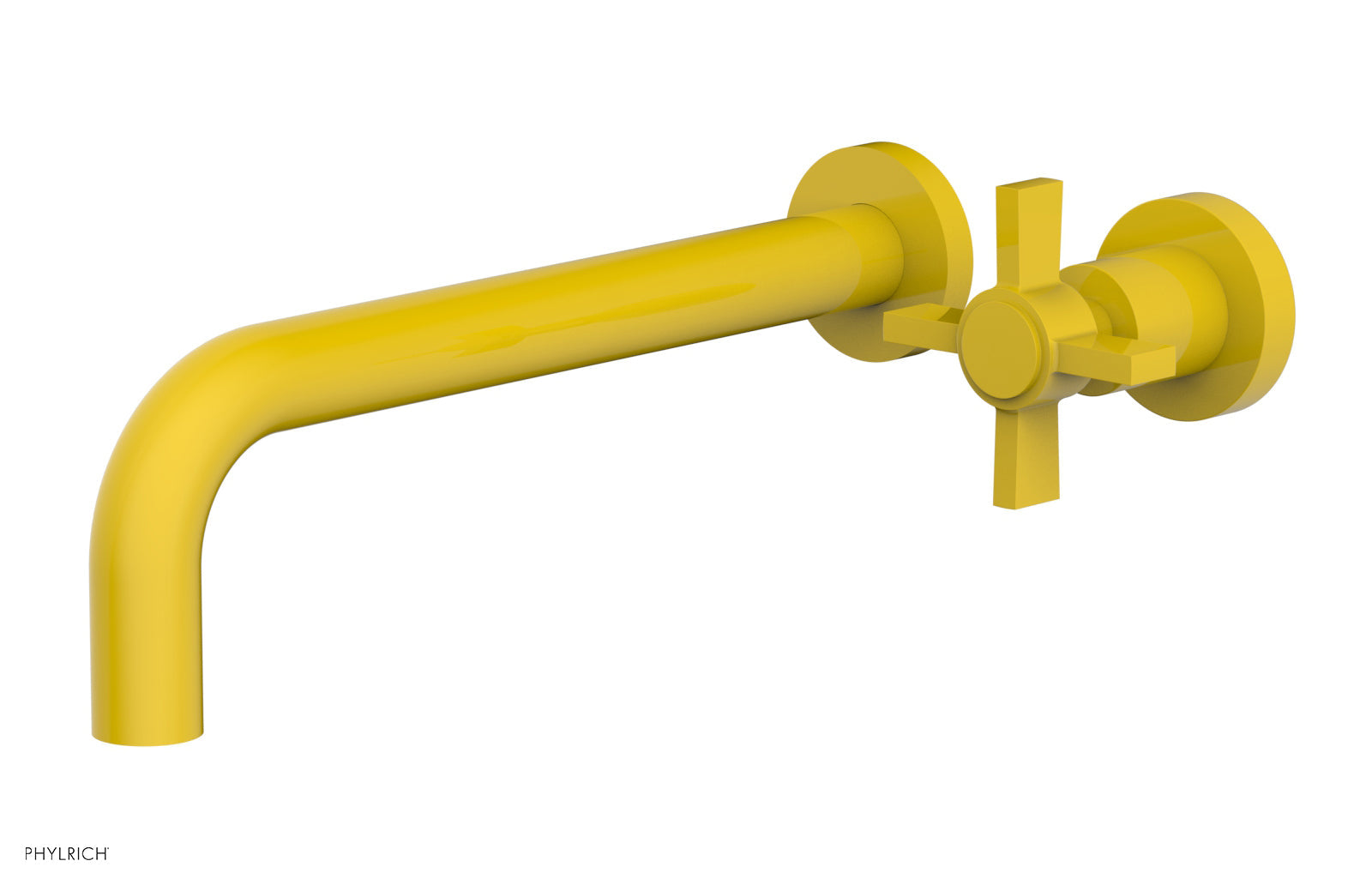 Basic 10" Single Handle Wall Lavatory Set - Cross Handle D132-16