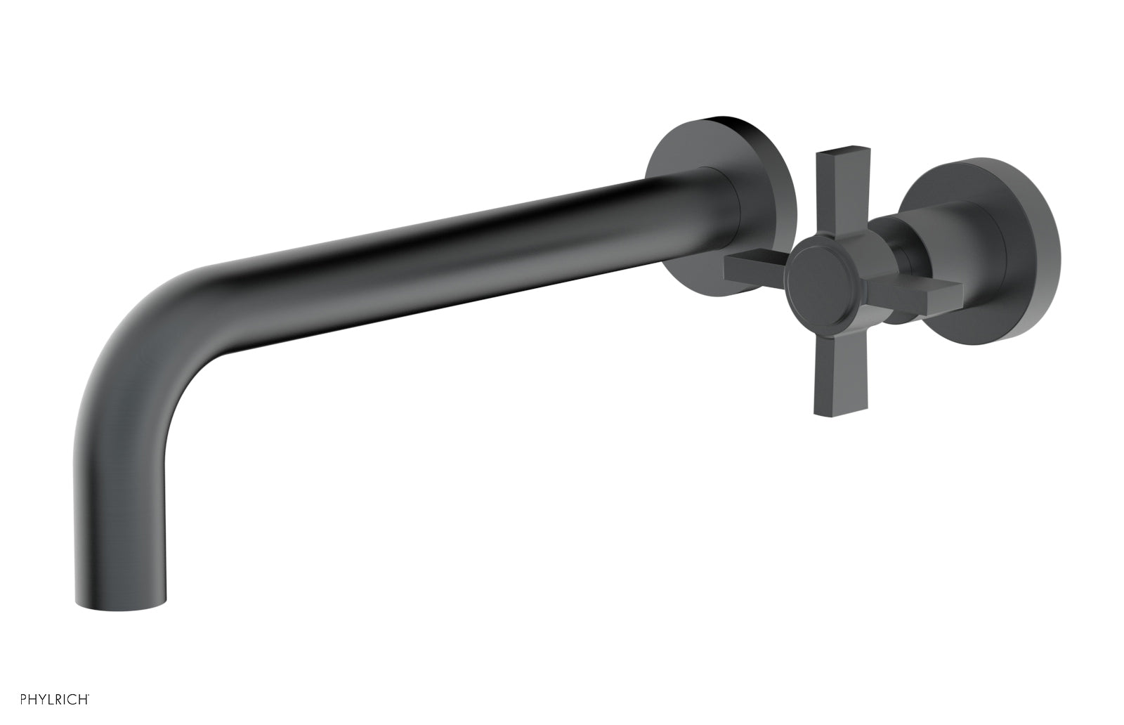 Basic 10" Single Handle Wall Lavatory Set - Cross Handle D132-16