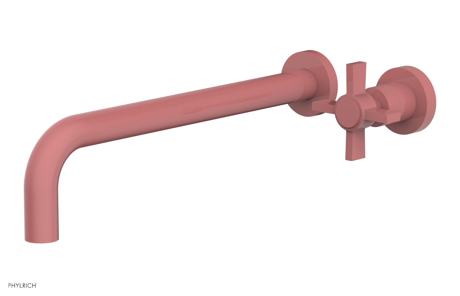 Basic 12" Single Handle Wall Lavatory Set - Cross Handle D132-17