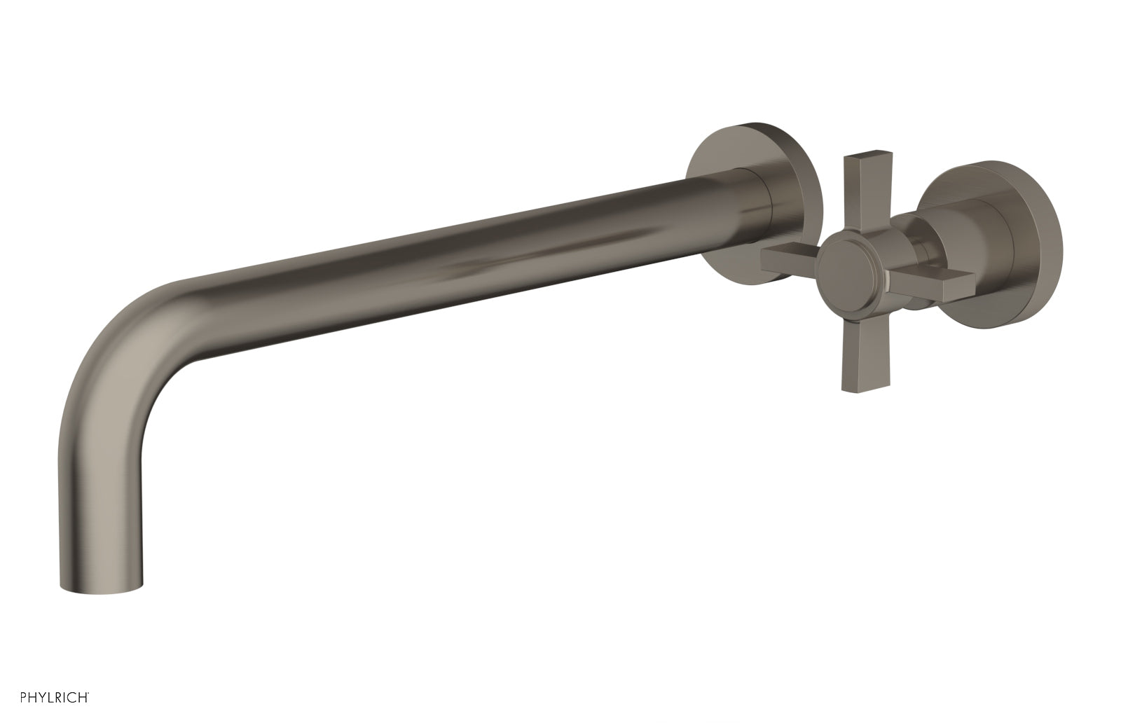 Basic 12" Single Handle Wall Lavatory Set - Cross Handle D132-17