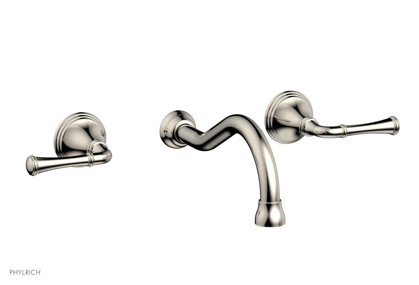 3RING Wall Lavatory Set - Straight Lever Handles DWL205