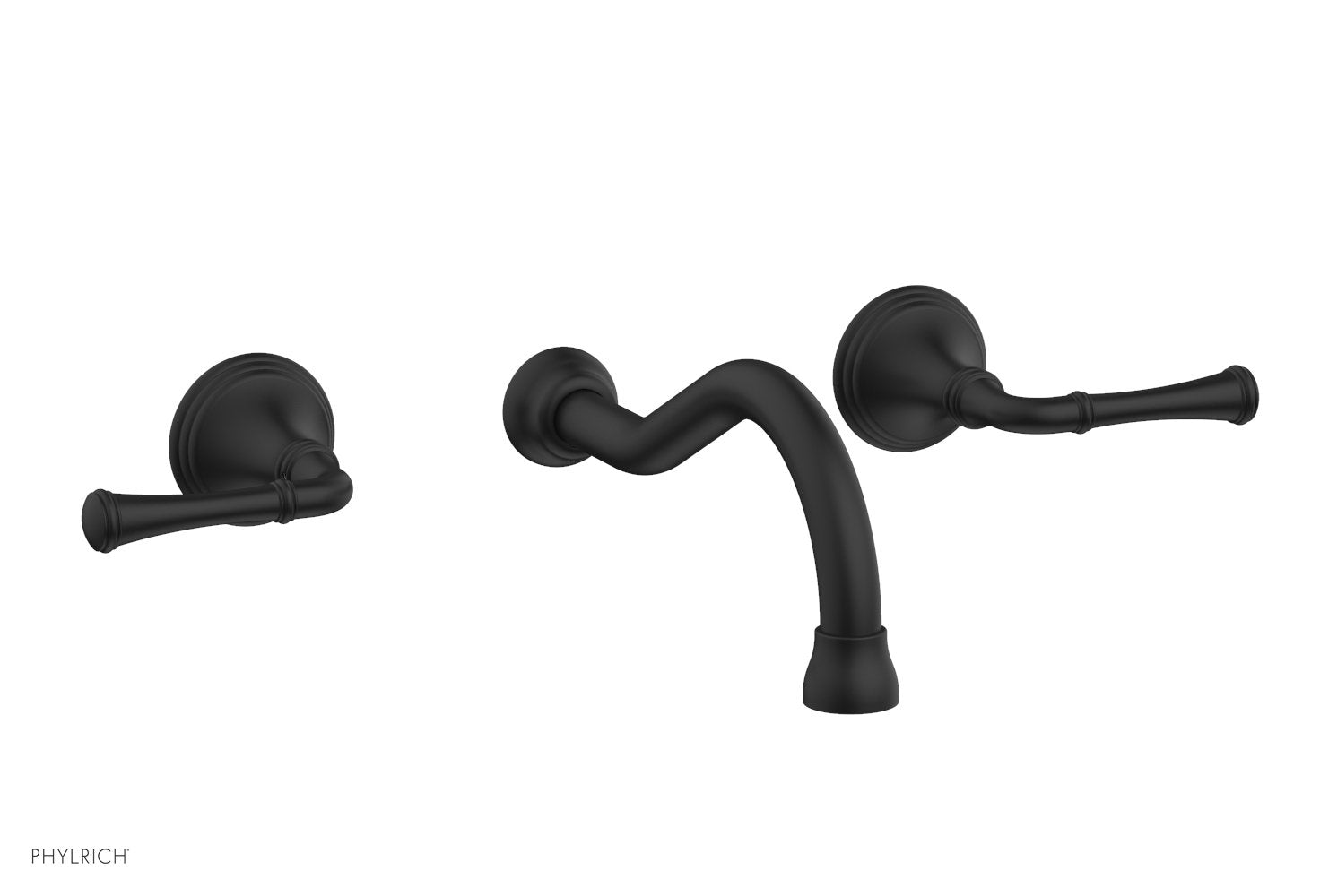 3RING Wall Lavatory Set - Straight Lever Handles DWL205