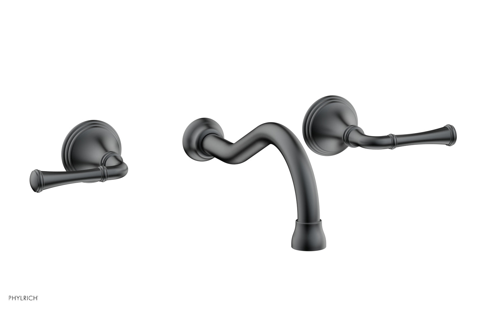 3RING Wall Lavatory Set - Straight Lever Handles DWL205 — image 1