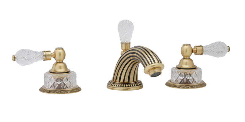 REGENT CUT CRYSTAL Widespread Faucet K181 — thumbnail 2