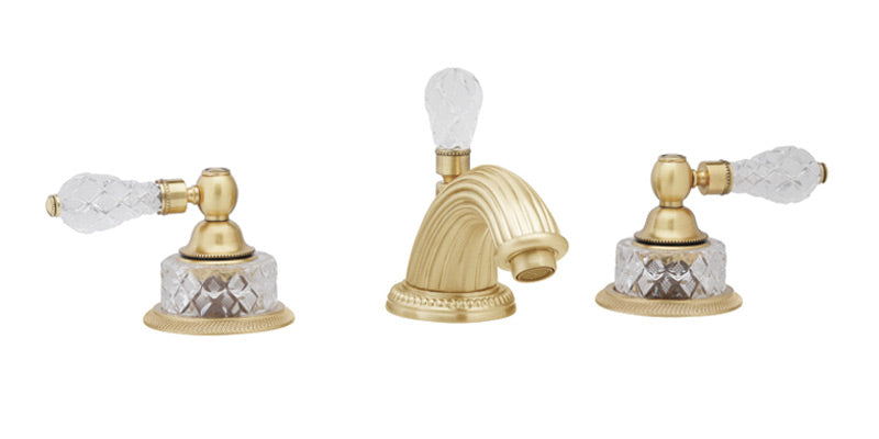 REGENT CUT CRYSTAL Widespread Faucet K181