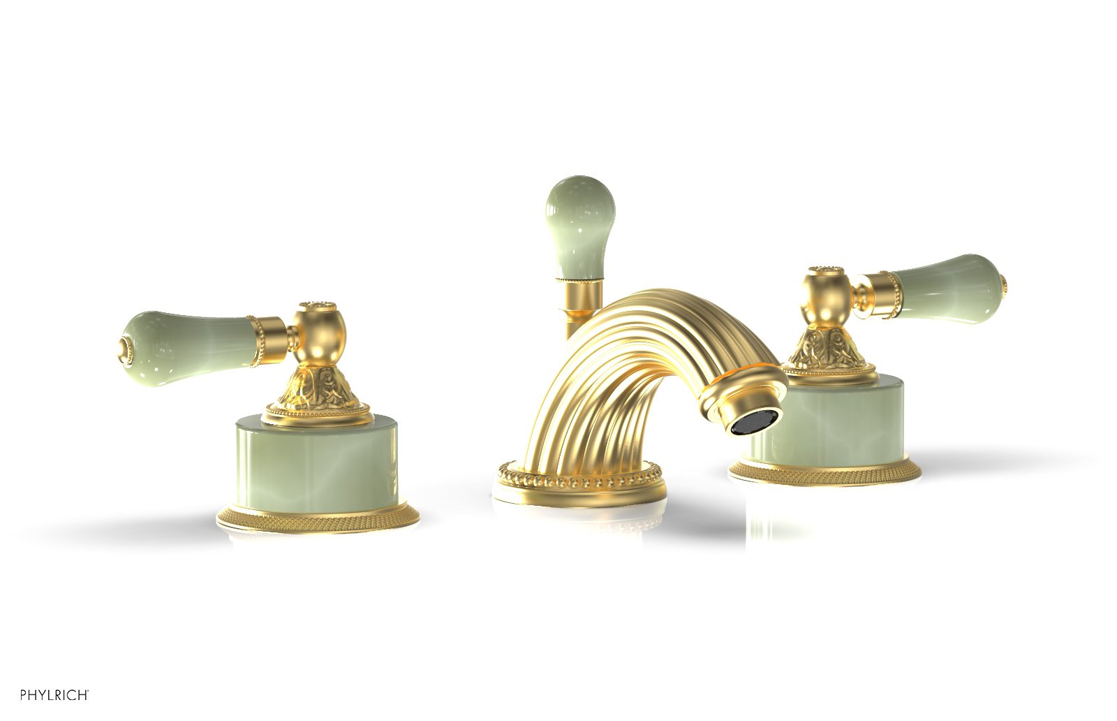 VERSAILLES Widespread Faucet - Green Onyx K240 — image 1