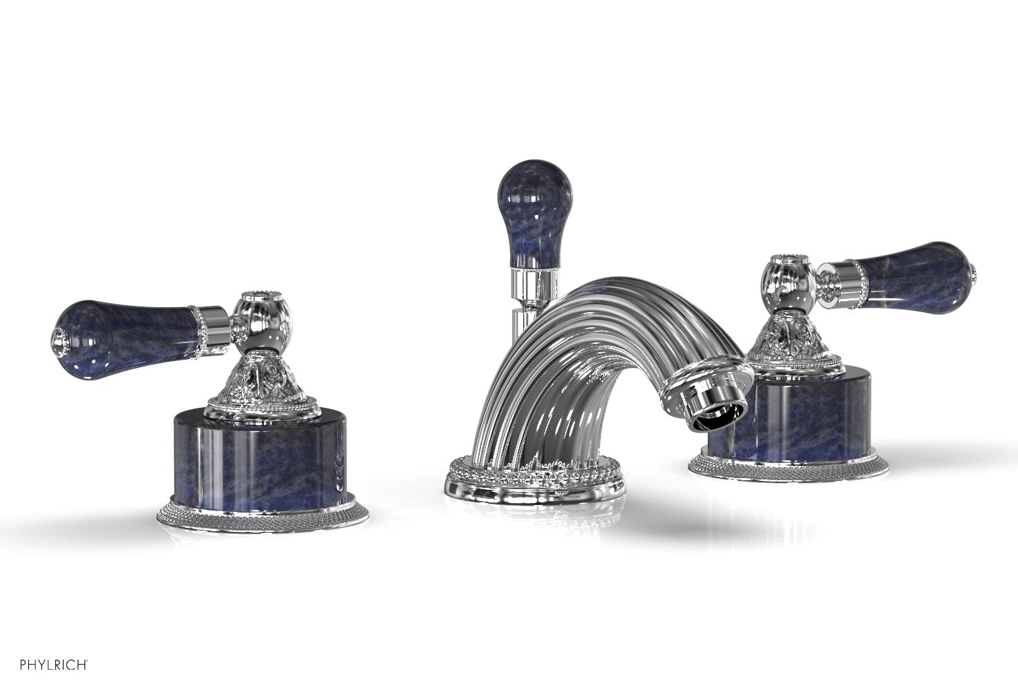 VERSAILLES Widespread Faucet - Bleu Sodalite K242 — thumbnail 2