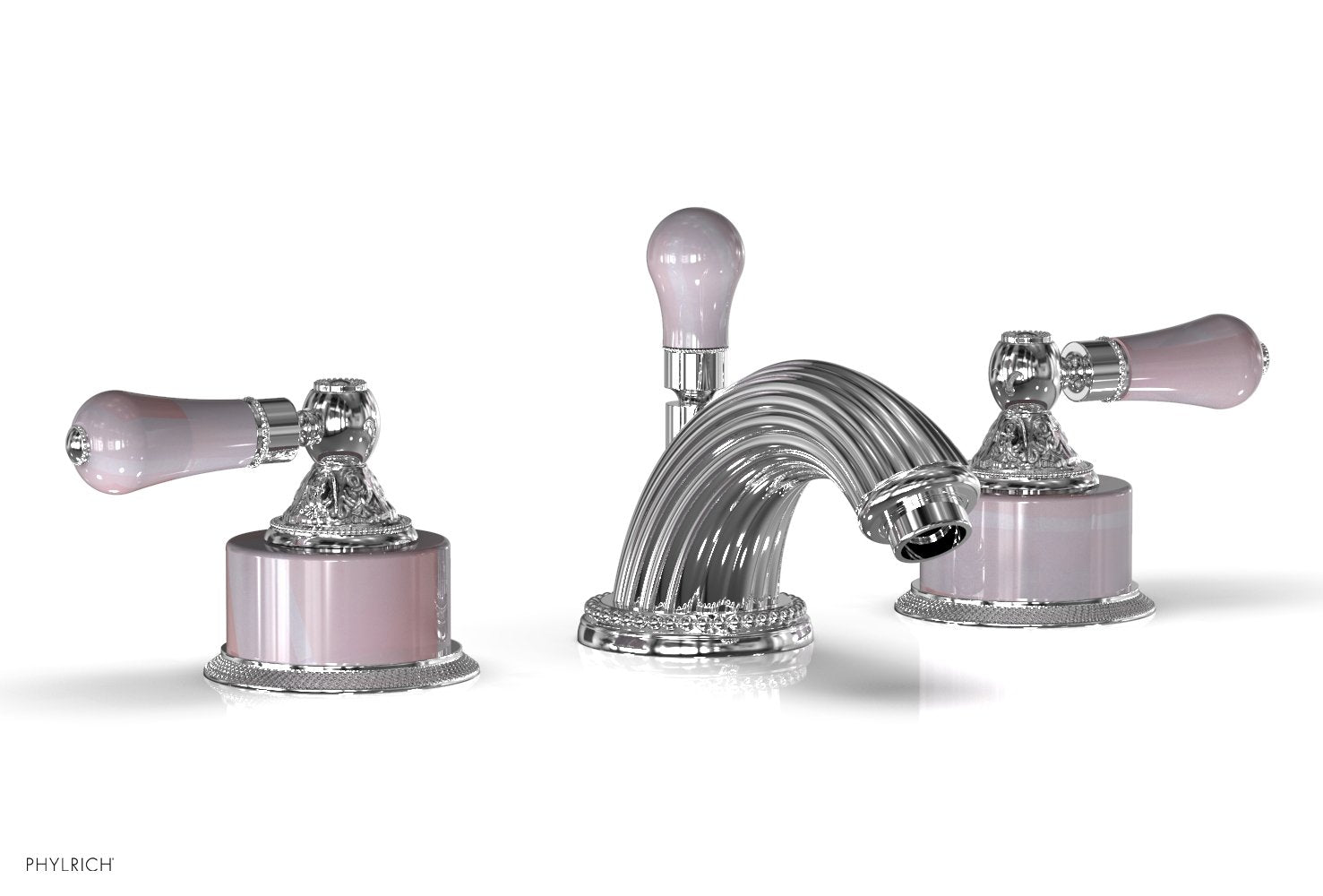 VERSAILLES Widespread Faucet - Pink Onyx K243 — image 1