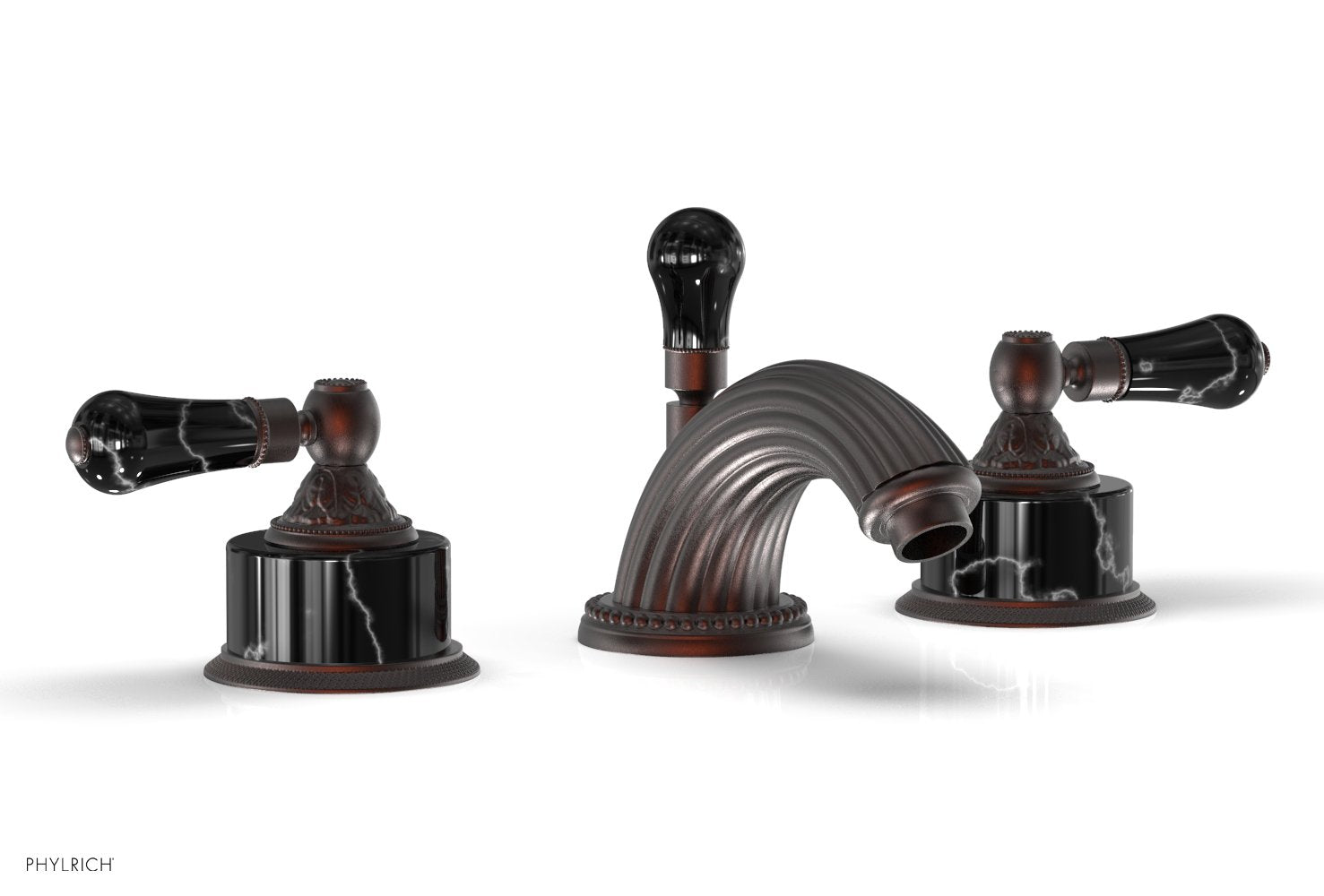 VERSAILLES Widespread Faucet - Frienze Black Onyx K244 — image 1
