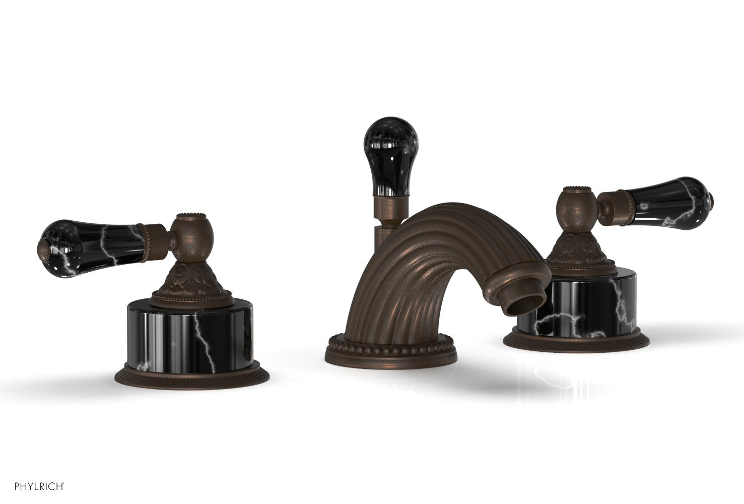 VERSAILLES Widespread Faucet - Frienze Black Onyx K244