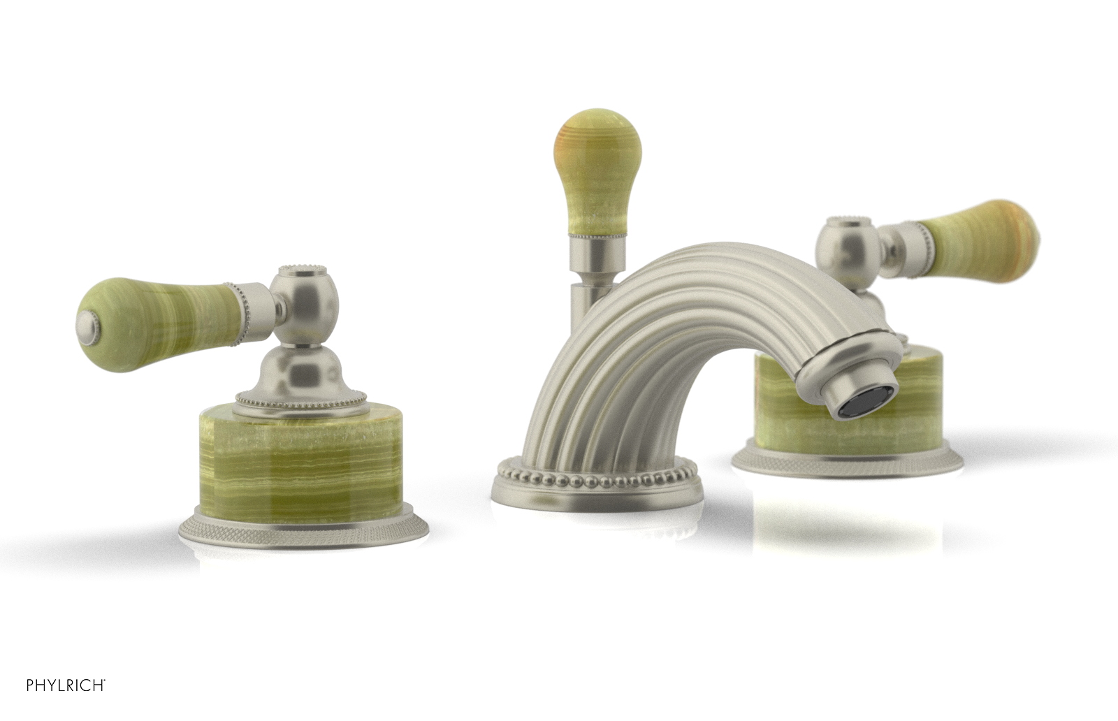 REGENT Widespread Faucet Green Onyx K270 — image 1