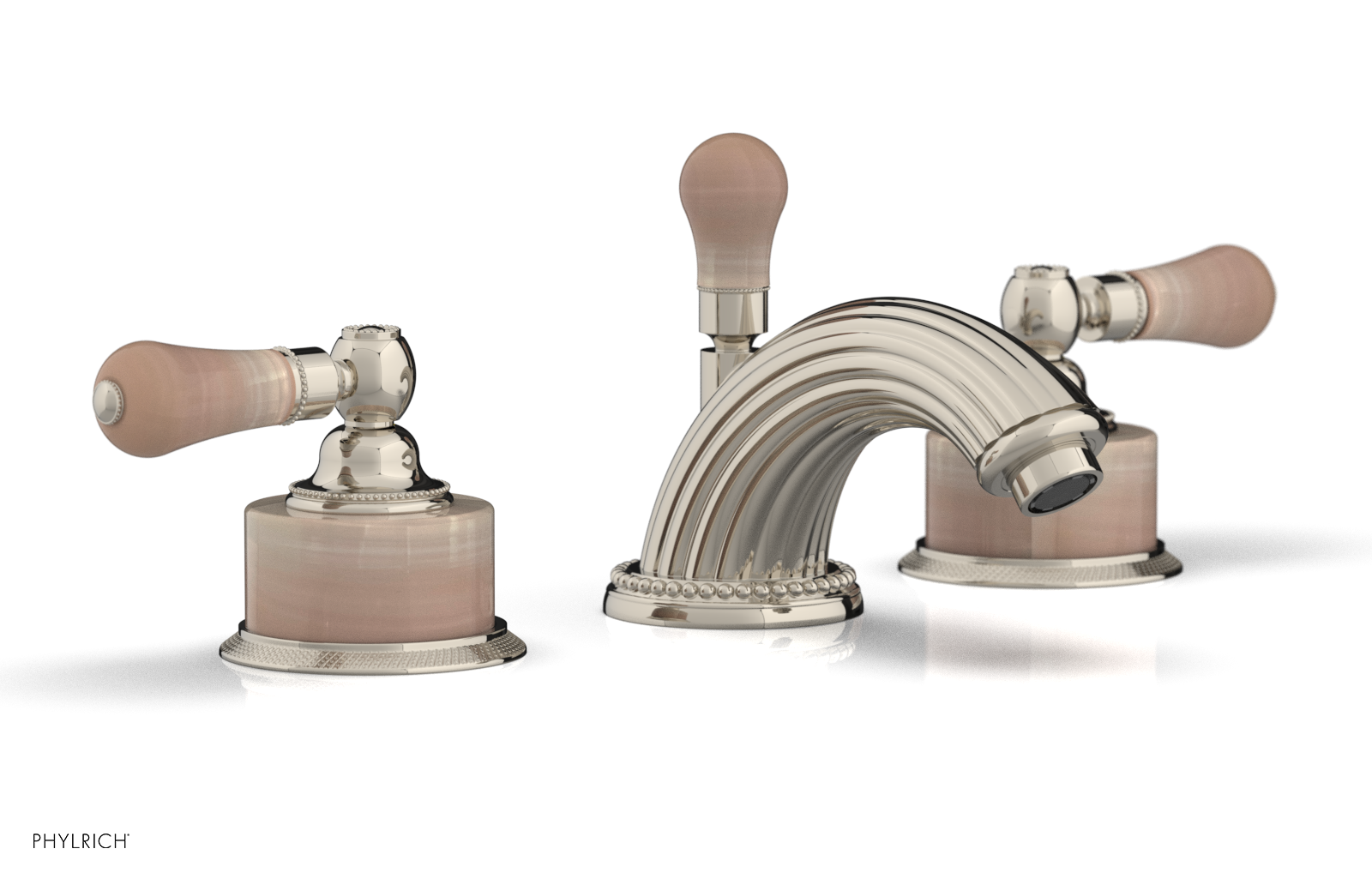 REGENT Widespread Faucet Pink Onyx K273 — thumbnail 3