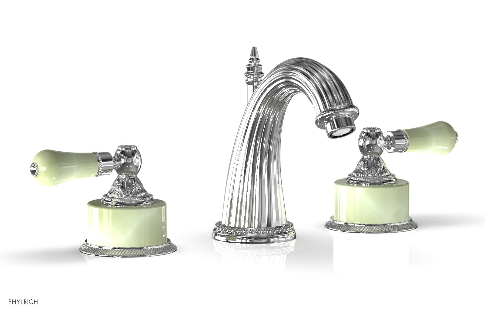 VERSAILLES Widespread Faucet - Green Onyx K330 — thumbnail 2