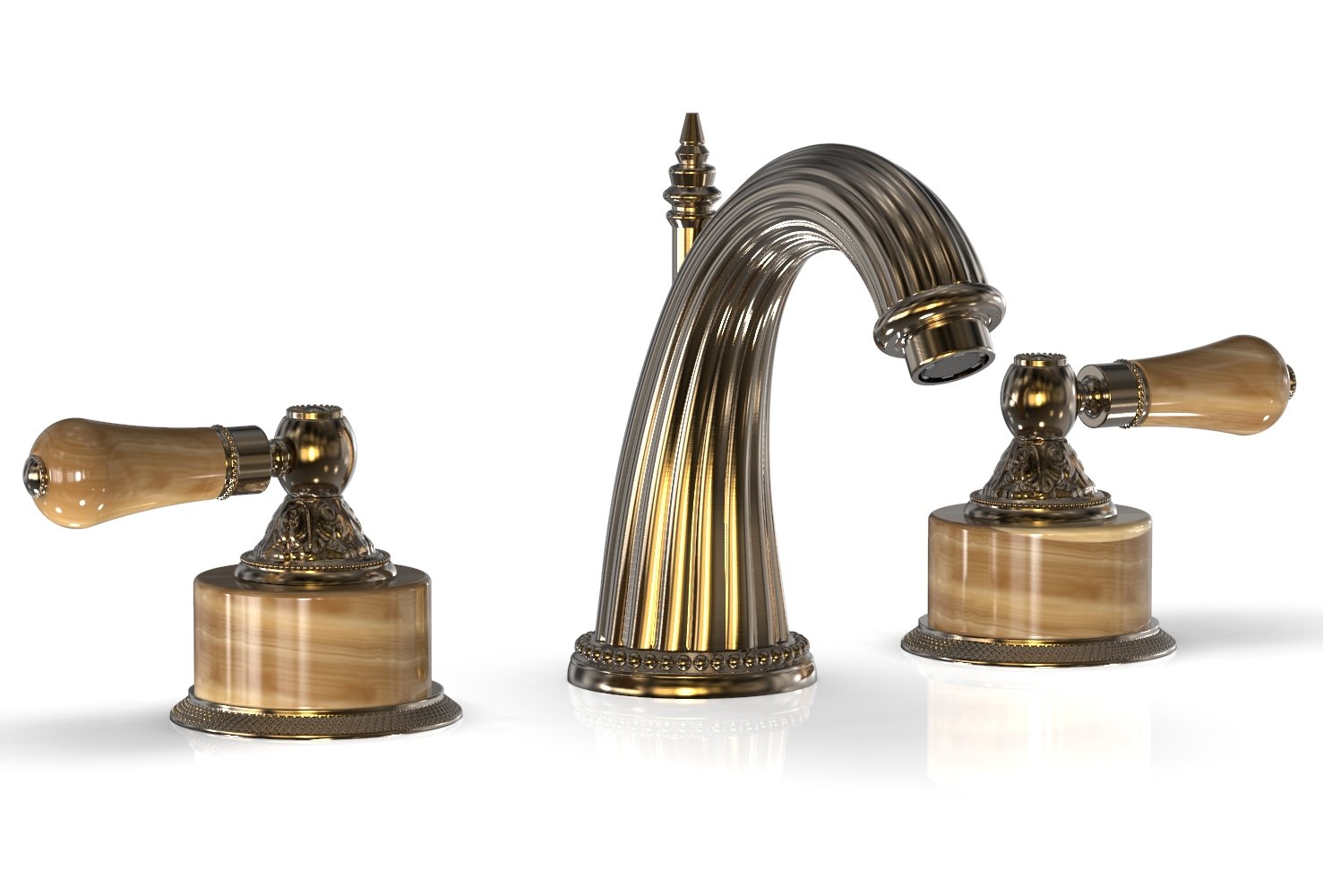 VERSAILLES Widespread Faucet - Montaione Brown Onyx K331