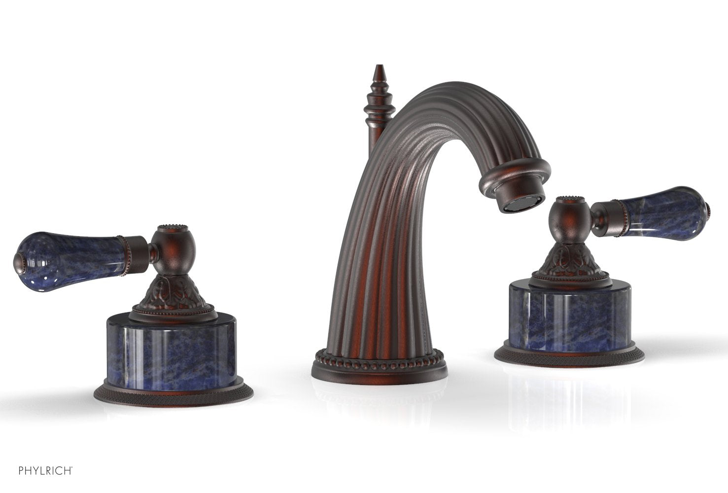 VERSAILLES Widespread Faucet - Bleu Sodalite K332 — image 1