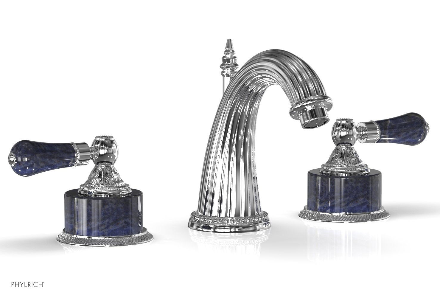 VERSAILLES Widespread Faucet - Bleu Sodalite K332 — thumbnail 2