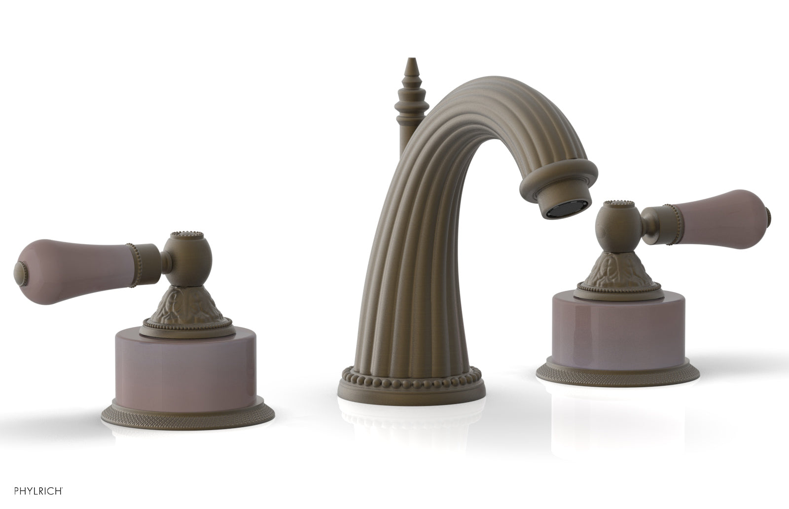 VERSAILLES Widespread Faucet - Pink Onyx K333 — image 1