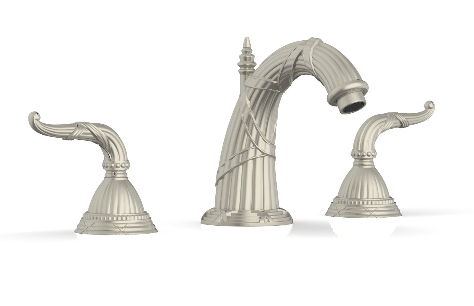 RIBBON & REED Widespread Faucet 6-3/8" High Spout Lever Handles K337 — image 1