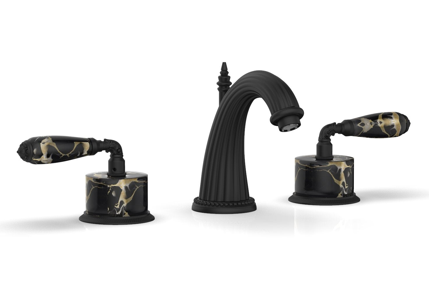VALENCIA Widespread Faucet Black Marble K338C