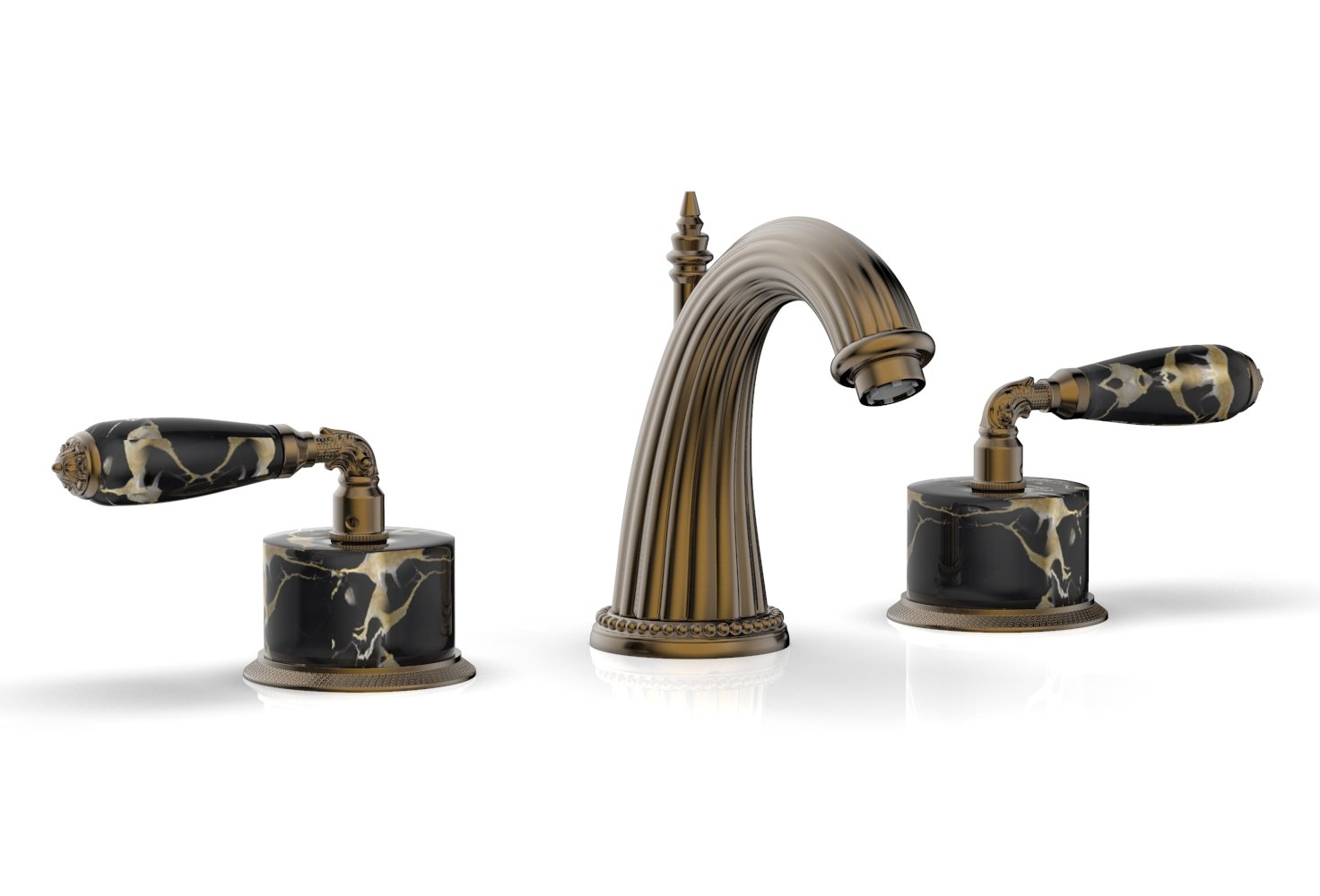 VALENCIA Widespread Faucet Black Marble K338C