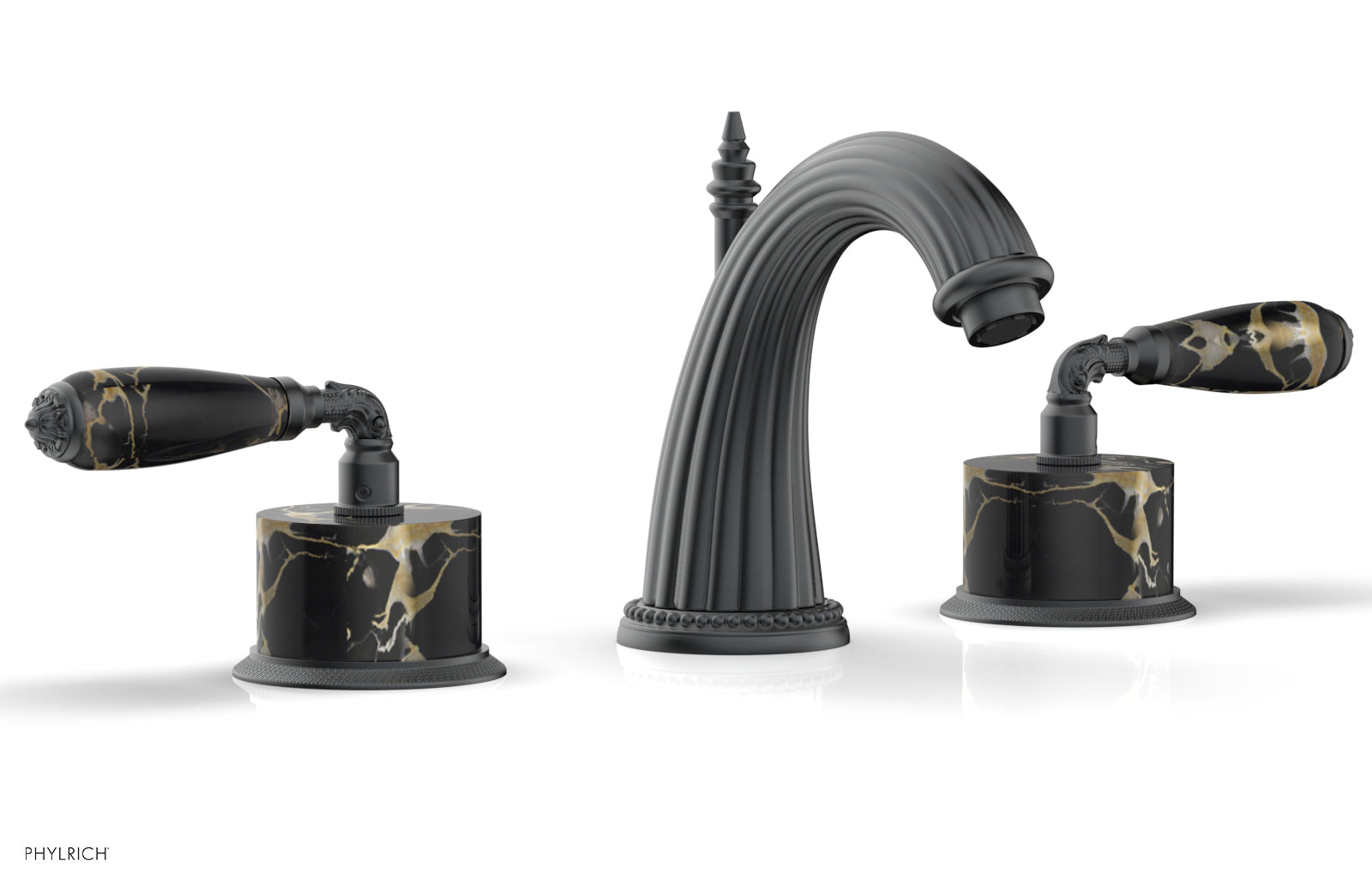 VALENCIA Widespread Faucet Black Marble K338C