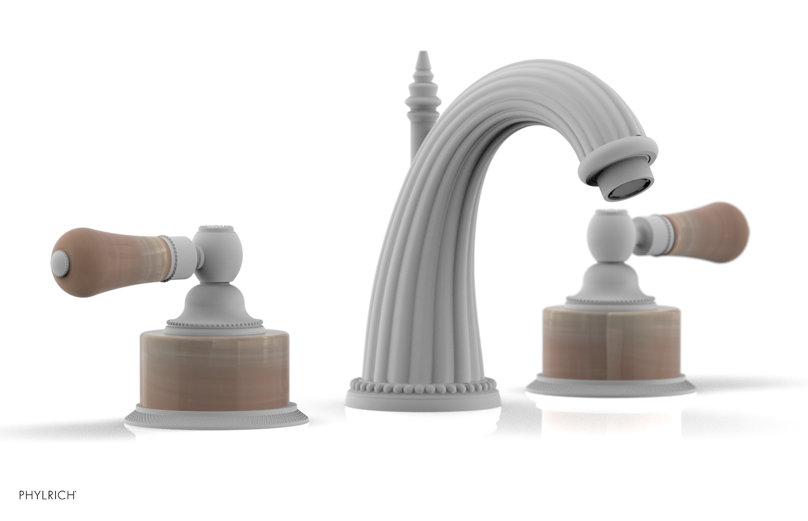 REGENT Widespread Faucet Pink Onyx K373 — image 1