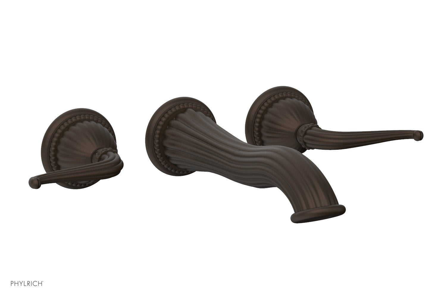 GEORGIAN & BARCELONA Wall Lavatory Set Lever Handles WL141 — image 1