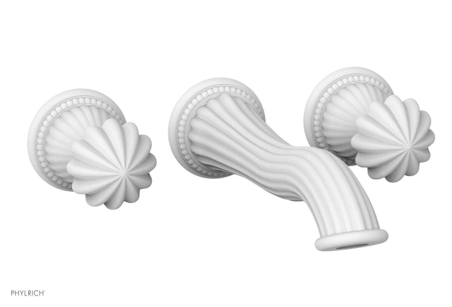 GEORGIAN & BARCELONA Wall Lavatory Set Round Handles WL361 — image 1