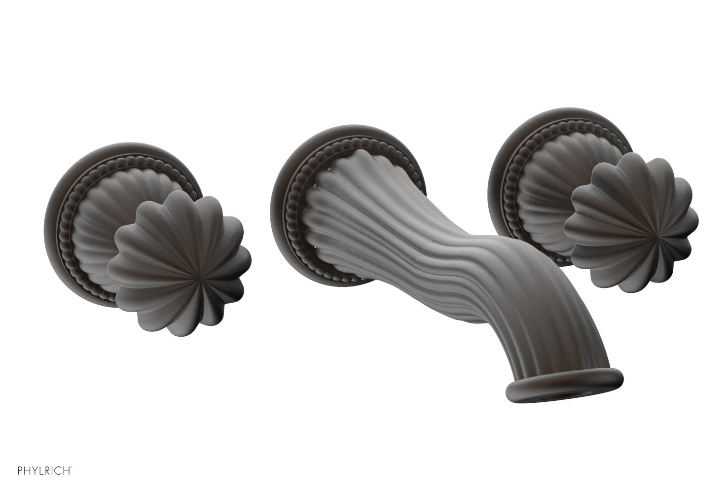 GEORGIAN & BARCELONA Wall Lavatory Set Round Handles WL361 — image 1