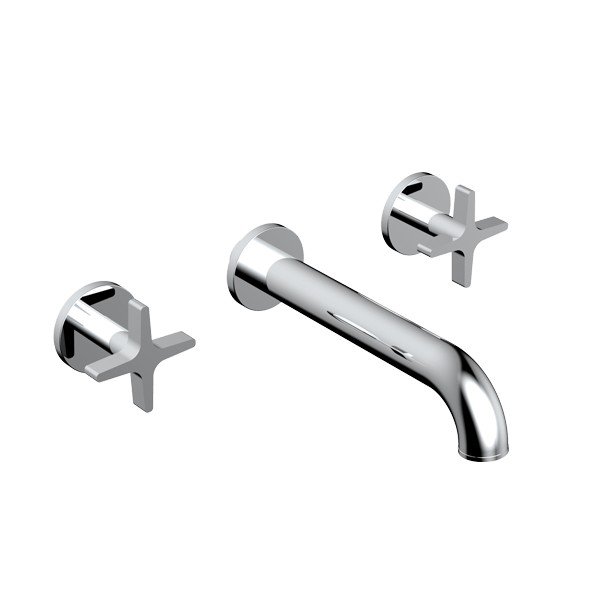 Santec Circ Low Wall Mount Widespread Lavatory